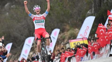 Tour of Antalya'da Kemer-Tahtalı etabını Piganzoli kazandı - TRT Spor - Türkiye`nin güncel spor haber kaynağı